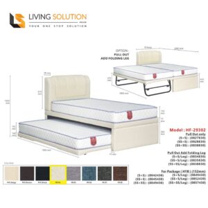 Betta 3 in 1 pull out bed