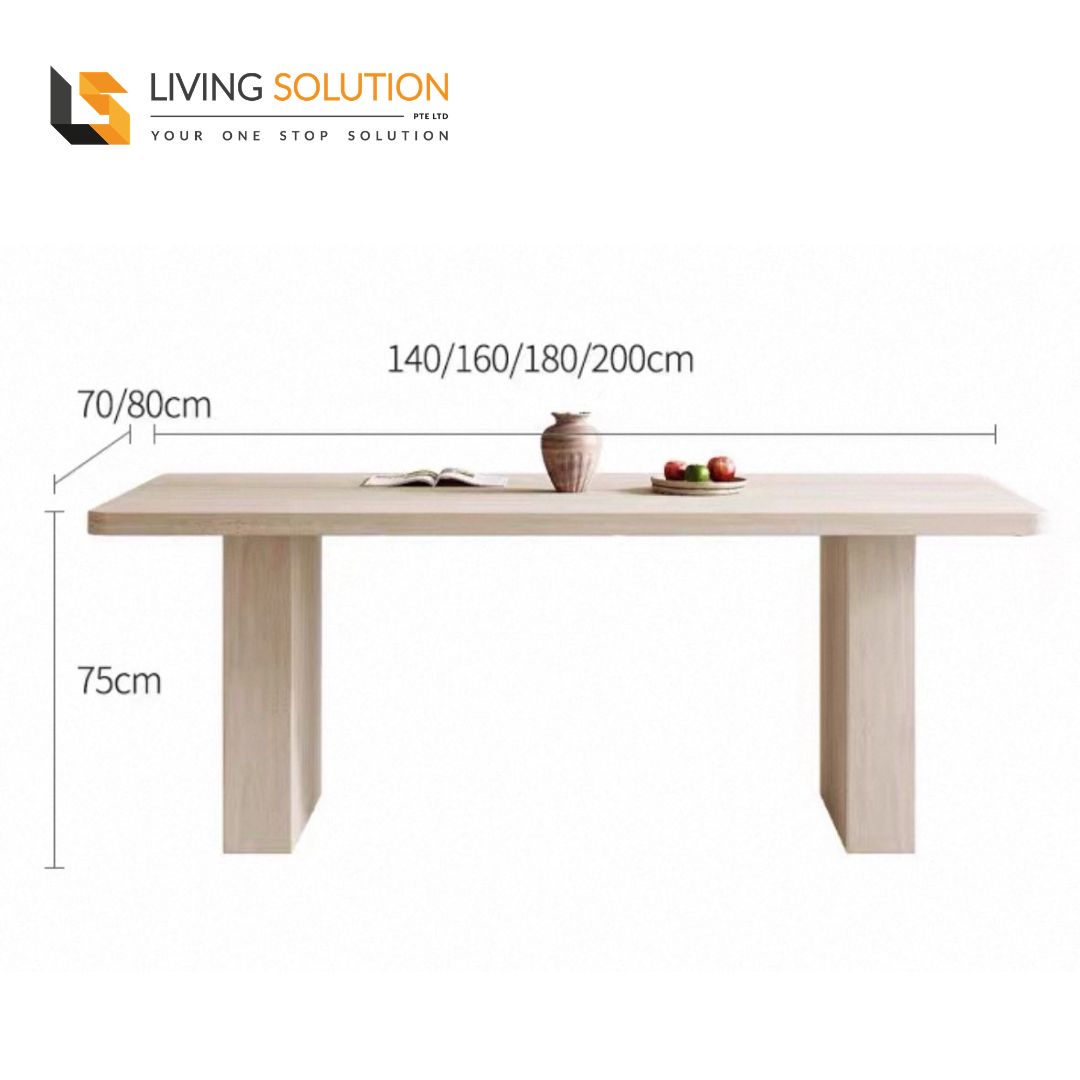 Romano Sintered Stone Wooden Dining Table (1) dimensions of Romano Sintered Stone Wooden Dining Table