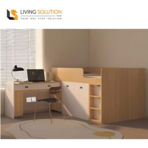 Asher II Kids Loft Bed Frame